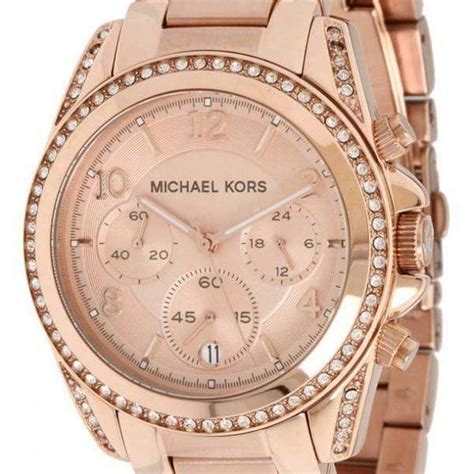 michael kors mk5263 rose gold|Michael Kors blair rose watch.